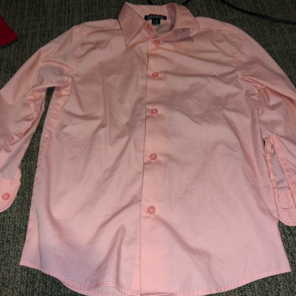 Boys size 7 button down
